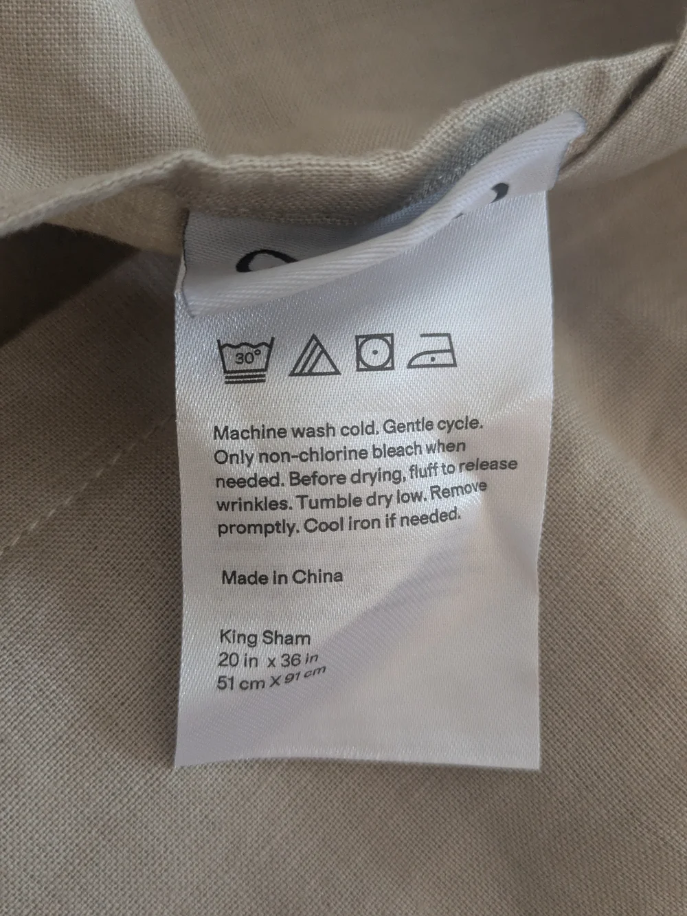Quince European Linen Duvet Cover Set Toffee